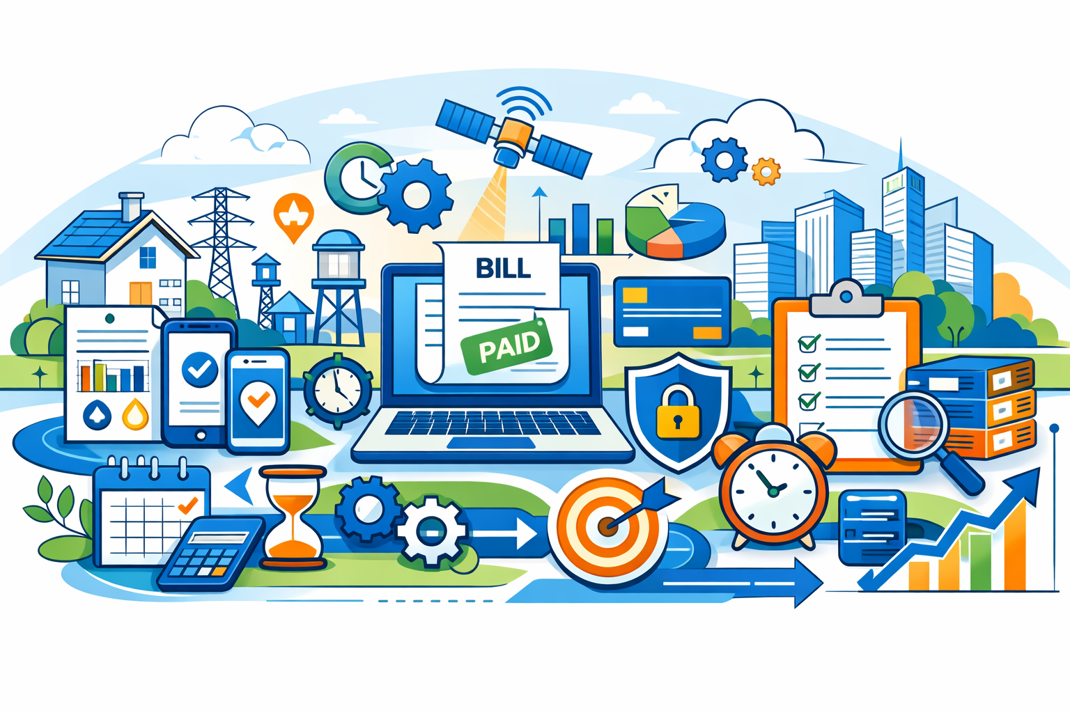 خدمات فواتير ميسرة لراحتك
