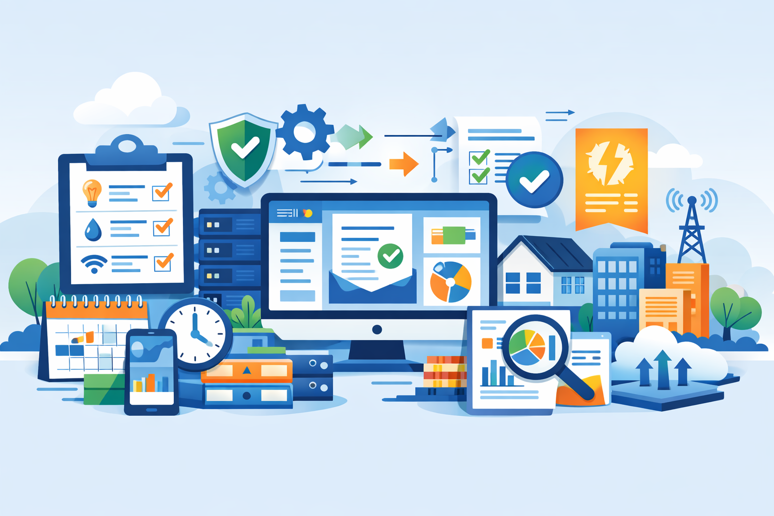 تحكم كامل في تسديد فواتير الخدمات