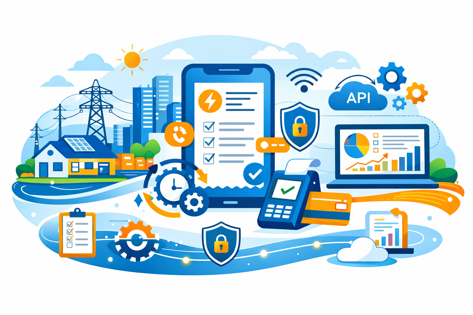 تبسيط عملية دفع الكهرباء